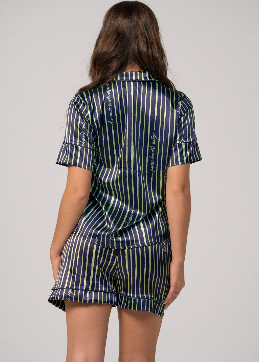 Pijama Short / Camisa Manga Corta Pausa BA