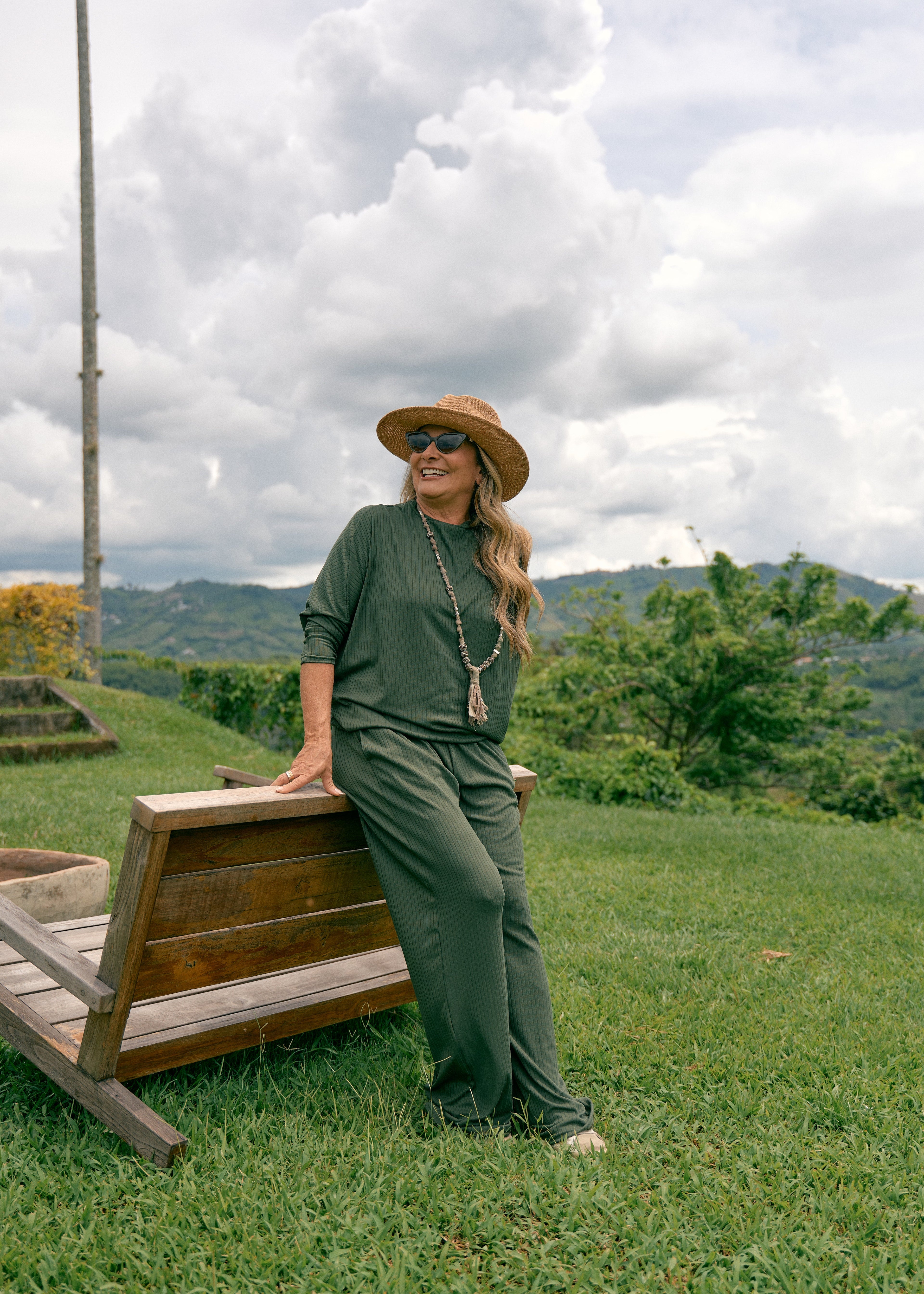 Set Alma Verde  Pantalón / Buzo
