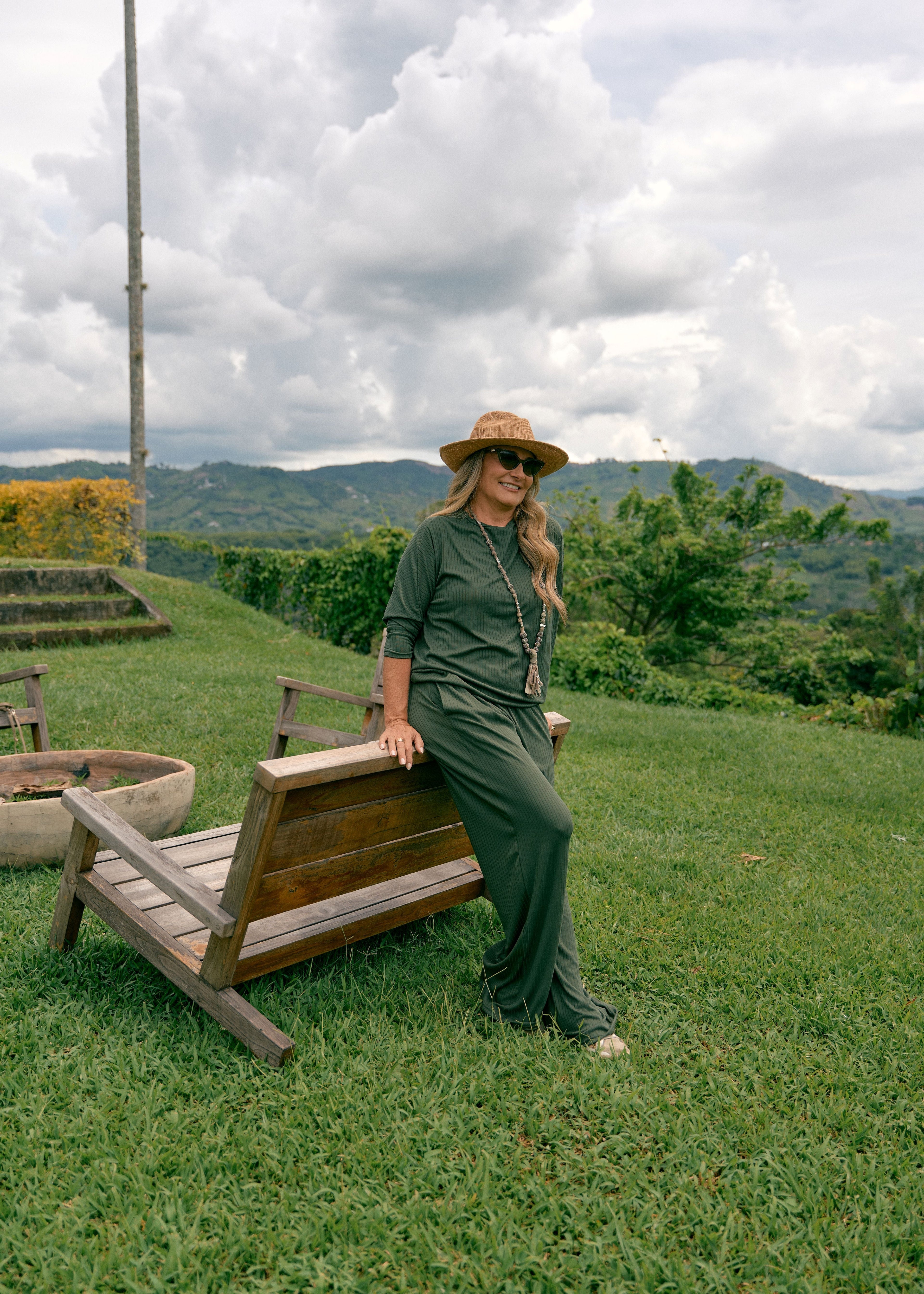 Set Alma Verde  Pantalón / Buzo