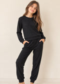 Sudadera  Pantalón / Buzo Rayón Negro