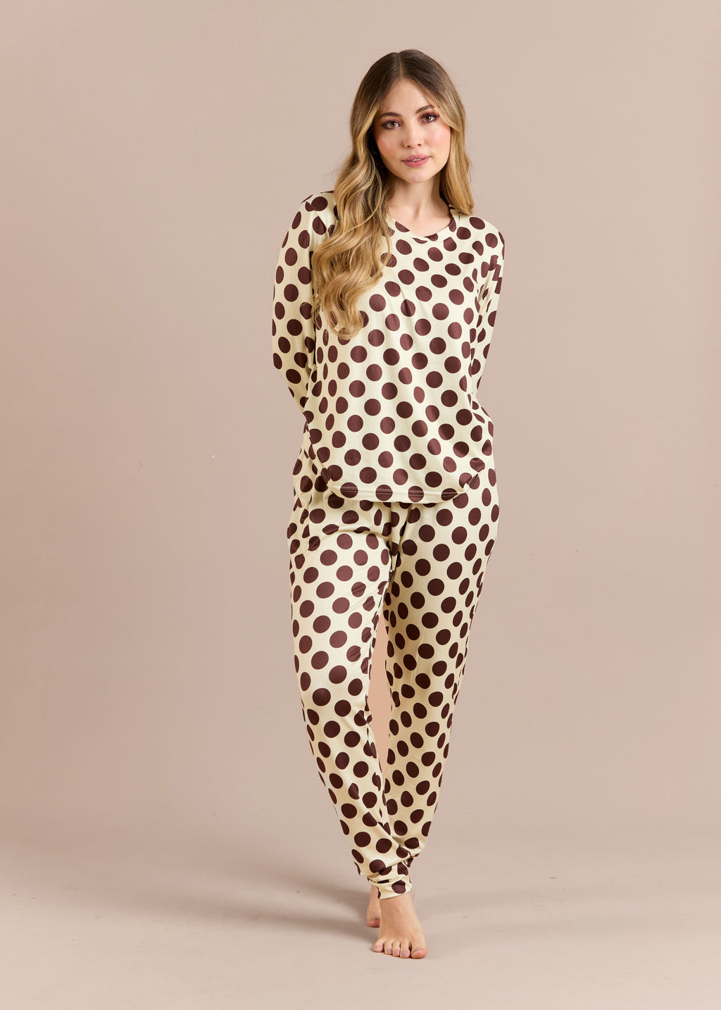 Pijama Pantalón / Buzo Polka Mantequilla